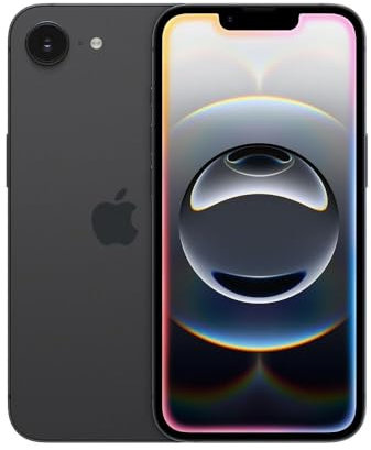 Apple iPhone 16e, 128GB, Negro (Reacondicionado)