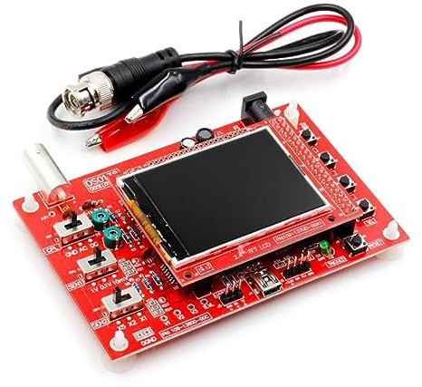 SKISUNO Handheld Digital Oszilloskop Kit 2,4 Zoll Tft Mit Acrylgehäuse Elektronik Bausatz Für Heimwerken