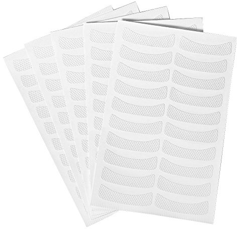 100 Stück Augenpad für Make-up, Augenpads für Wimpernverlängerung, Make-up unter den Wimpernpads, Augenaufkleber, weiches Vlies, Wimpernverlängerung, Tönungsband, falsches Wimpernpad