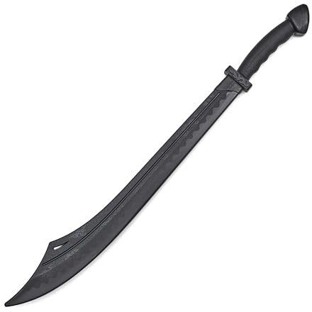 Artes Marciales Negro Polipropileno Plástico Kung Fu Broadsword Entrenamiento Espada - 33
