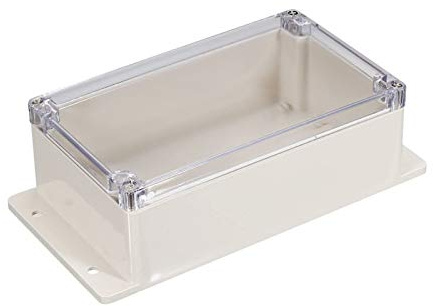 Boîte de dérivation étanche IP65 ABS Boîtier de projet électrique Taille 27, blanc