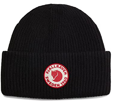 Fjällräven 1960 logo hatt svart en storlek