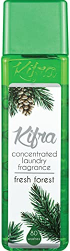 Kifra Fresh Forest - Profumo concentrato per bucato a lunga durata, 200 ml, 80 lavaggi