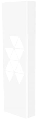 Coffret d'habillage tableau électrique acier blanc porte Connect H1170x L340xP140 mm RCH600C