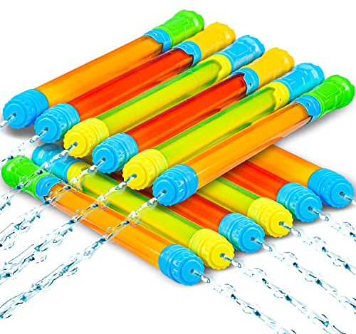 JOYIN 12 Pack Water Soaker Bulk, 16.5” Summer Blasters Squirt Guns for Kids Outdoor Swimming Pool, Backyard, Beach Game Water Fighting Play Toys