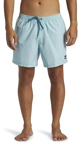 Quiksilver Everyday Solid 15, Bañador para Hombre, Marine Blue, S