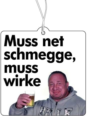 2x Markus Rühl – Muss Nicht Schmecken, Muss Wirken Duftbaum Auto Lustig, Duftspender, Tuning, Car Air Freshener, Duftanhänger Set