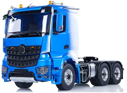 6X6 RC Traktor LKW 1/14 LESU Metall Chassis Funkfernsteuerung Auto mit 2-Gang-Getriebe