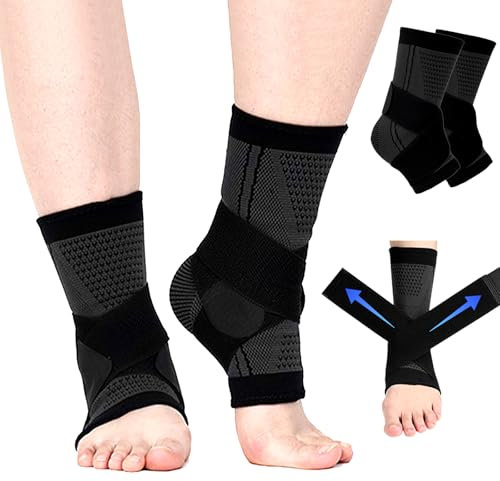 UZSUZZ 1 Paire Chevillere Entorse Chevillere de Maintien Sport Réglable Attelle Cheville Unisex pour Ligamentaire Entorses,Tendinite Tendon Achille et Fasciite Plantaire