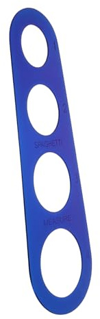 Artibetter Spaghetti Measuring Ruler Stainless Steel Pasta Portion Gadget Kitchen Utensil for Pasta Making Serving and Cooking