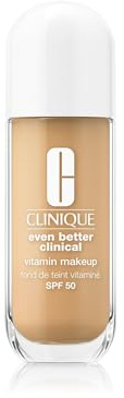 Clinique Even Better Clinical™ Vitamin Makeup SPF 50 – Skin Tint Foundation | Leichte Foundation mit Vitamin C, E & B3, strahlendes Finish