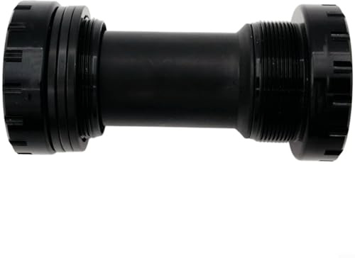 Emiif BB52-2441 Gewinde-Tretlager, 68–73 mm, Hohlachse, Legierung, kompatibel mit Rennrädern und MTBs