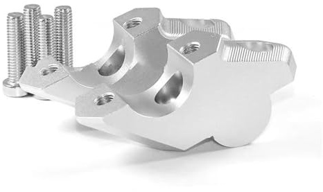 Motorcycle Handlebar Rise For BMW F900R F900XR F 900 XR F850GS F 850 GS F850 GS Adventure 2020 Extension Regulator Stub Fitting. Riser Extension Adjuster(Silver)