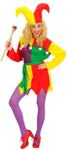 W WIDMANN MILANO Party Fashion - Costume oiseau de plaisir, robe, bouffon, clown, déguisements de carnaval