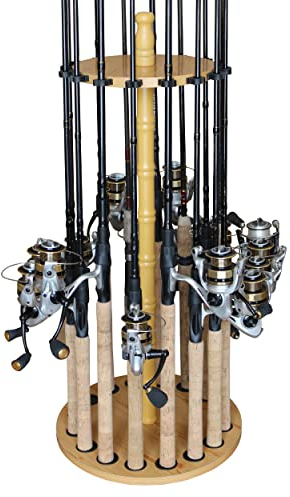 Rush Creek Creations Rond 16 Canne à pêche Rack