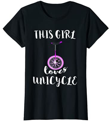 Einradfahrerin Einrad Radfahrer Balancieren Shirt Geschenke T-Shirt