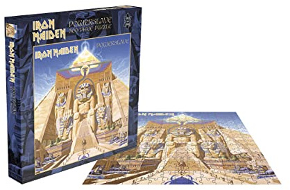 Iron Maiden Jigsaw Puzzle Powerslave Album Cover Official 500 Piece One Size