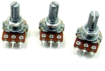 POPESQ® 3 Stk. x Potentiometer 500K Linear PCB #A3185