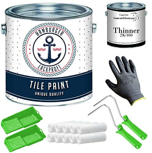 Hamburger Vernis pour carrelage mural et carrelage Vert RAL 6002 brillant 1 l