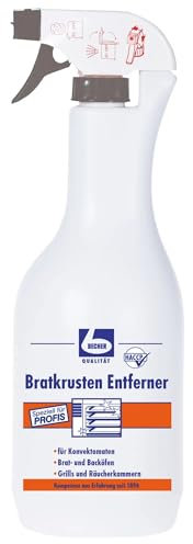 6 x DR. BECHER Bratkrusten Entferner - Kaltreiniger - beschleunigt die tägliche Küchenreinigung | 1L Sprühflasche | plus Gratis Thank You Aufkleber