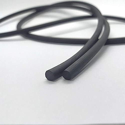 Rundschnur 4 mm aus Nitrilkautschuk - NBR für O-Ring | Länge 5M - Meterware - Durchmesser 4 mm | Dichtschnur Dichtung - 70 ShA