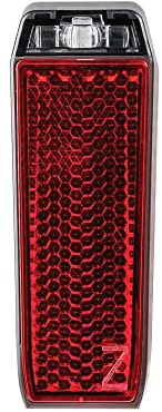 AXA Saar Rad Unisex – Babys Rücklicht-202520 Rücklicht, Schwarz/Rot, One Size