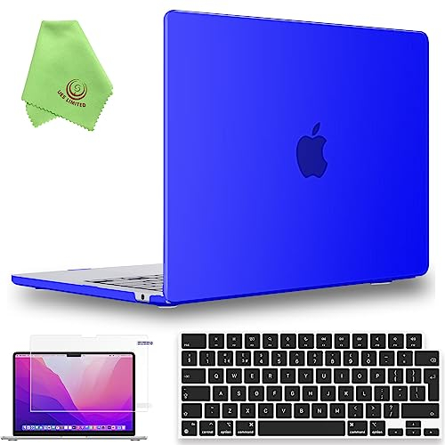 UESWILL Case for 2023-2026 MacBook Air 15 inch M5 M4 M3 M2, Royal Blue