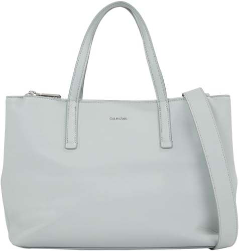 Calvin Klein Damen Tasche Must Tote Mittelgroß, Grau (Pigeon), Einheitsgröße