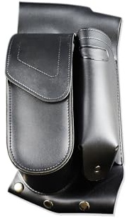 HDBUBALUS Motorrad-Satteltaschen-Schutztasche, rechte Seite, Wasserflaschenhalter, Aufbewahrungstasche, Werkzeugkasten, passend für Harley Touring-Modelle, ausgestattet mit Satteltaschenschutz, ab
