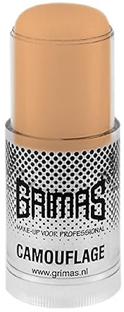 GRIMAS Profi Concealer Camouflage Stick, 23ml, Hautfarbe W5, professionelles stark deckendes und kaschierendes Make-Up für Tattoos, Feuermale, Augenringe, Pigmentflecken und vieles mehr