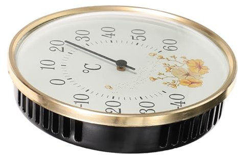 Mipcase Thermomètre Mural Haute Précision Pour Sauna Et Serre Moniteur De Température Intérieur Avec Affichage Numérique Jauge Multifonction Pour Maison Et Chambre Mesure Facile Et Pratiqu