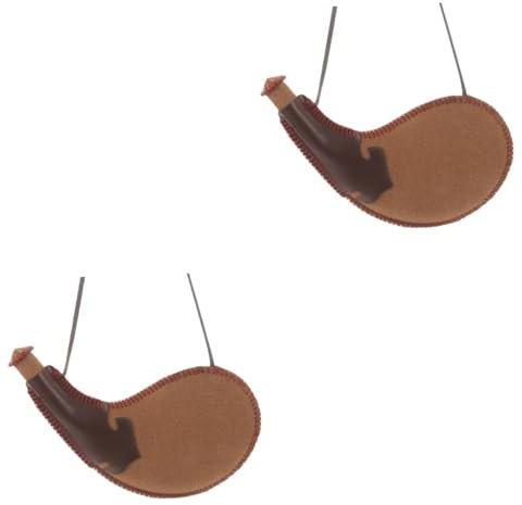 ABOOFAN 2 Piezas Bolsa De Agua Antigua Bolsa Bota Decorativa Bolsa De Viaje Bota Contenedor De Vino Bolsa De Bota De Agua Bolsa De Piel De Vino Con Correa Bolsa De Vino Español Cuero