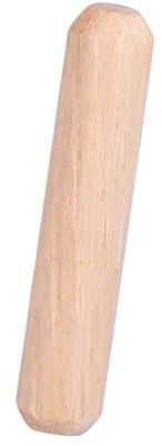 50pcs Hölzerne Dübelstifte Schrankschublade Runde Geriffelte M6 Geriffelte Holzdübel Stangen für Handwerksschränke Möbel Holzbearbeitungsprojekte DIY (M6*30 (50pcs))