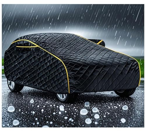 Car Cover Anti-hail for Jeep Wrangler TJ 1997-2006 (413 x 168 x 178cm),6-layer thickened, hail car cover, four seasons, long reflective strips