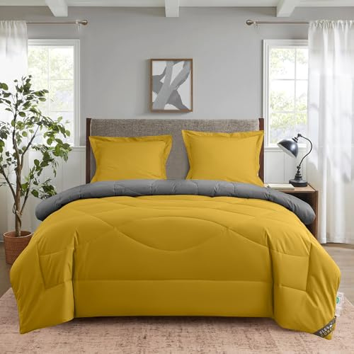 SLEEP COMFY Edredón para las 4 estaciones, 135 x 200 cm, para todo el año, sin funda, manta ligera de verano y manta acogedora, algodón antialérgico, certificado Öko-Tex, para dormitorios y