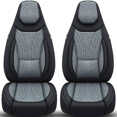 Schonbezüge Sitzbezüge für Ford Ranger Bj ab 2022 in Schwarz/Grau C1