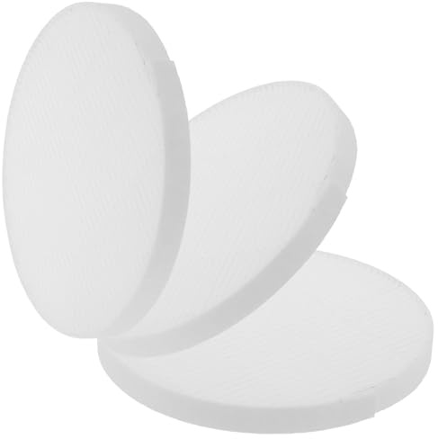 LIFKICH Filtri Aspiratore Unghie 3 Fogli Ricaricabili 12 CM per Ventola Aspirapolvere Accessori per Manicure per Saloni e Casa