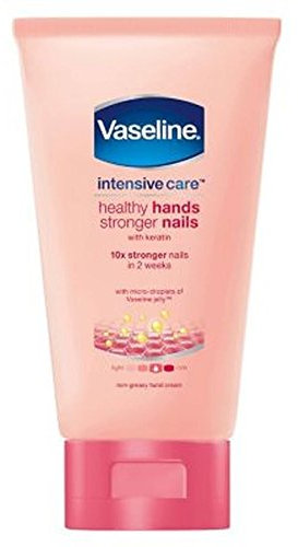 Vaseline Intensive Care Healthy Hands + Stronger Nails Hand Cream 75Ml - Pack of 6