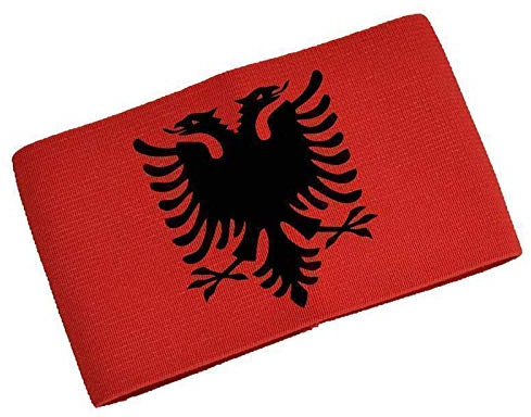 Kapitänsbinde Spielführerbinde ALBANIEN rot Junior Senior