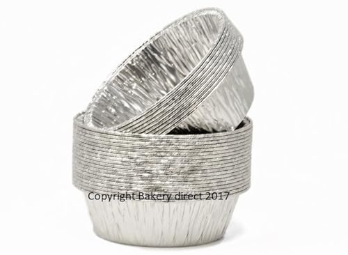 Bakery Direct Lot de 130 feuilles rondes pour tarte Argenté