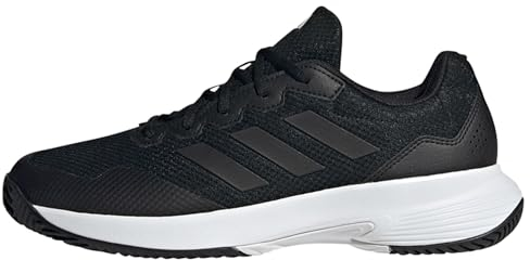 adidas Herren Gamecourt 2.0 Tennis Shoes Tennisschuhe, Core Black/Core Black/Grey Four, 44 EU