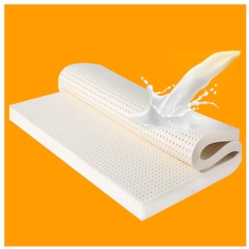 Natürlicher Latex Matratze, Bio -Zertifizierter Latex | Tiefer Verjüngender Schlaf | Unterstützung Für Schultern, Hüften, Rücken Und Knie,4in,150x220cm(59x86in)