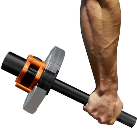 Fitarc 2in Wrist and Grip Strengthener Forearm Trainer for Hand Strength Wrist Exercise and Grip Training Fitness Equipment Plate Not Included
