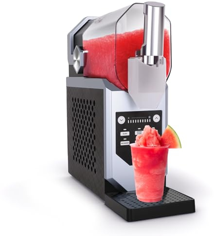Plasaig Slush Eismaschine - 5 Programme,softeismaschine, UV-C Selbstreinigungsfunktion, für Milchshakes, Frozen Yogurt, Cocktails,Wein,Frappés, kein Eis erforderlich, fasst 2 L
