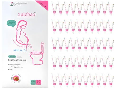 Haodream Kompakte Uriniergeräte Für Frauen Auslaufsichere Stand PIPI Becher Recycelbar Für Den Außenbereich Unverzichtbar Für Damen in Der Schwangerschaft Recycling PIPI Trichter Für Frauen