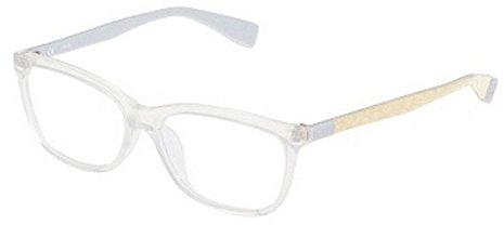 Brillen Furla VU4912 0B86 SHINY TRANSP.LIGHT YELLOW 53/15/ WOMAN