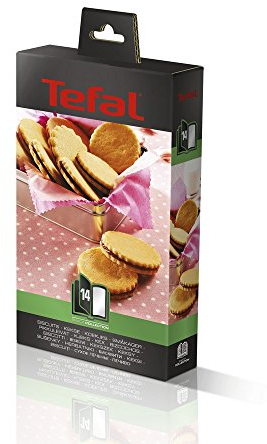 Tefal XA801412 XA801412-Tostapane per cialde e crêpe, Metallo Inossidabile, Nero