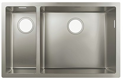 hansgrohe Küchenspüle, Unterbau 180/450 mm für 800 mm Unterschrank, edelstahl