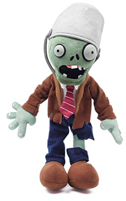 Sakami Merchandise Plants vs. Zombies - Peluche Zombie Seau 34 cm