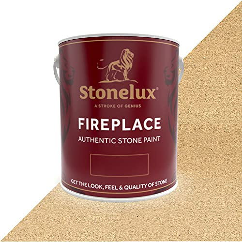2.5 Litre Stonelux Fireplace Paint in Rode
